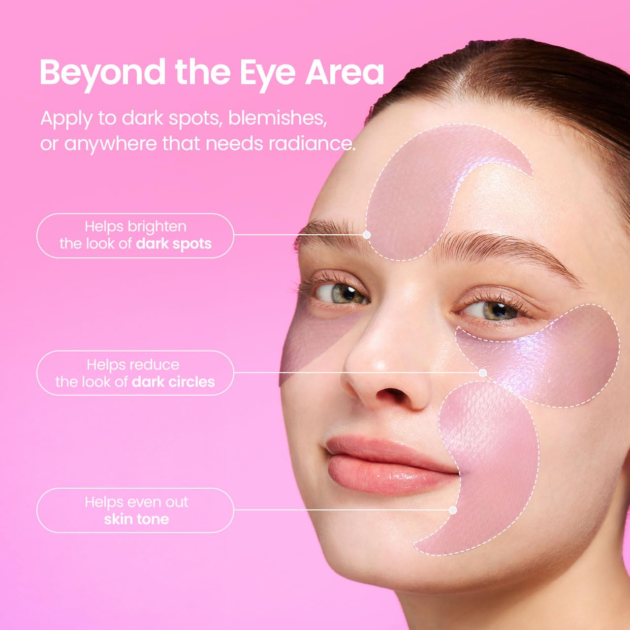 BIODANCE Caviar PDRN Eye Patches, Nourishing Under Eye Patches for Dark Circles, Depuffing Eye Mask for Puffy & Tired Eyes, Travel Essentials & Self Care Gifts for Women, Korean Skin Care (60 Count)
