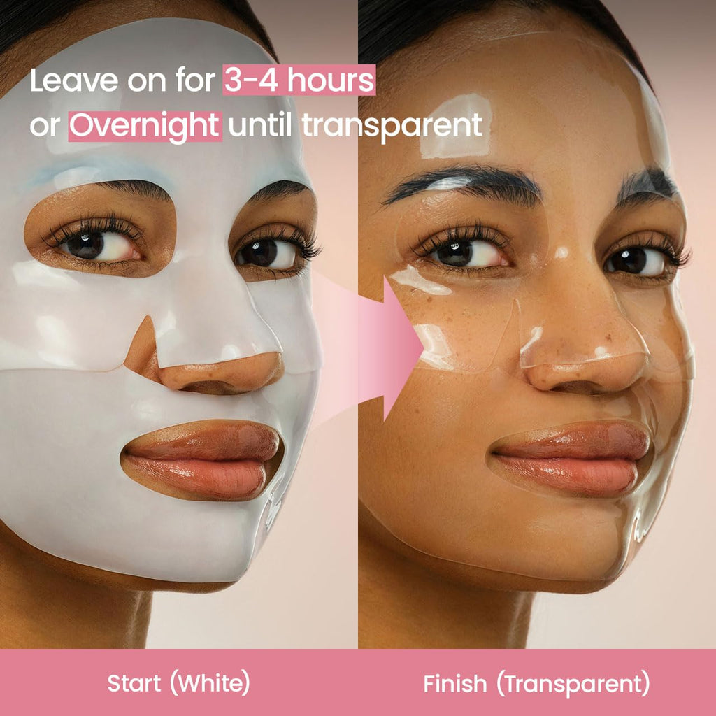 BIODANCE Collagen Pink Glow Trio: Collagen Real Deep Mask & Toner Pads & Peptide Serum for Plumping Hydration, Firming, Korean Skin Care, Skin Care Set