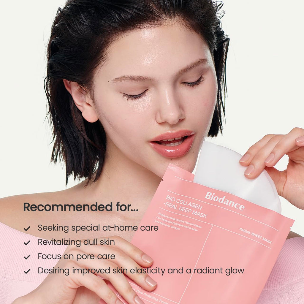 BIODANCE Multi-Care Experience Kit: Caviar PDRN, Bio Collagen & Ceramide Panthenol & Sea Kelp Mask Dicovery Bundle — All-in-one Korean Skin Care, Skin Care Set