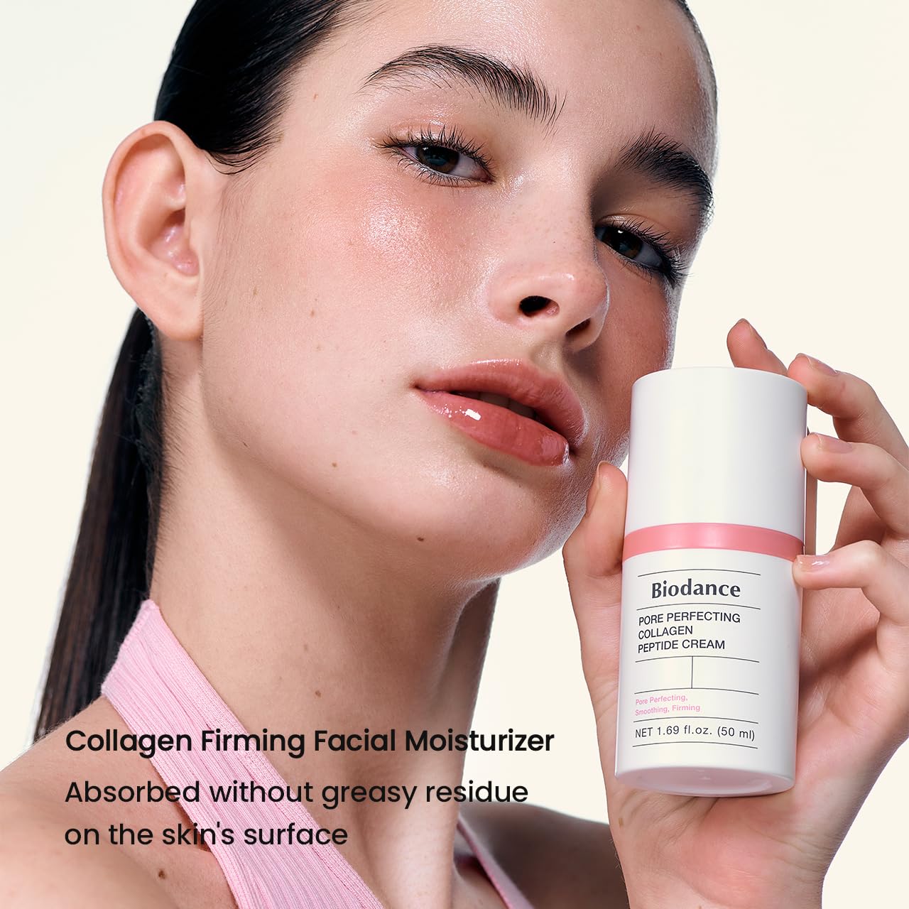 BIODANCE Collagen Plumper Duo: Pore Perfecting Collagen Peptide Serum & Facial Moisturizer, Korean Skincare Set for Plumping Glass Skin, Korean Skin Care, Skin Care Set